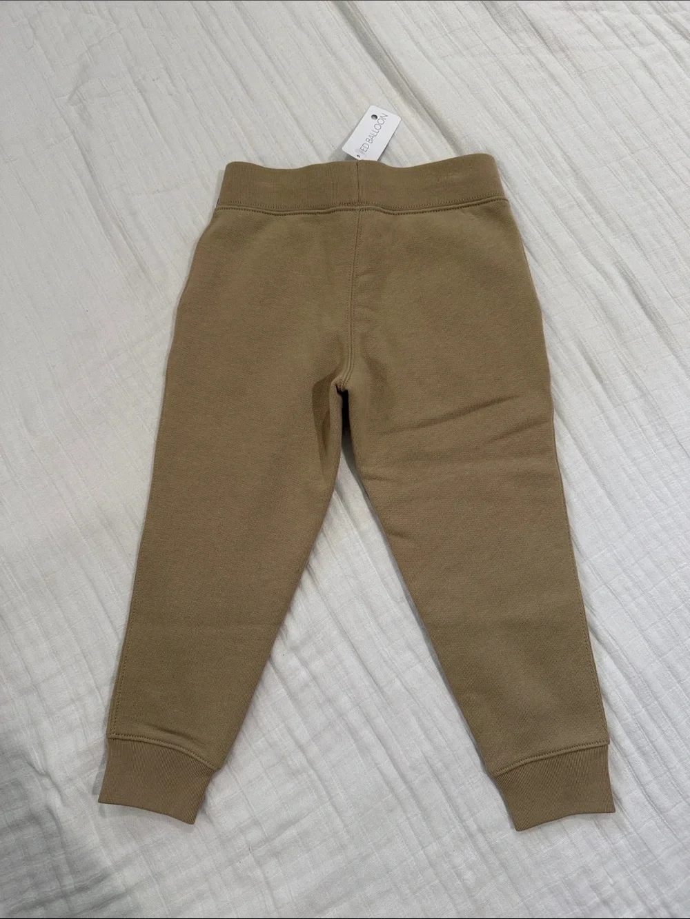 NWT Ralph Lauren Boys Khaki Drawstring Joggers
